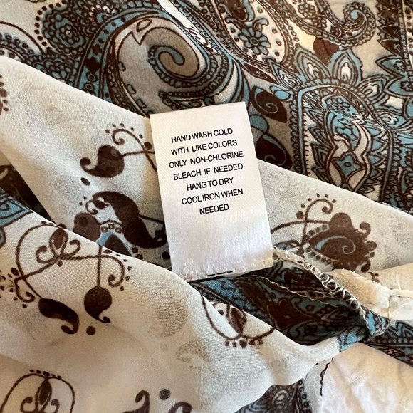 Daniel Rainn Women’s Kimono – XS/S | Paisley Print Duster - Picture 7 of 9